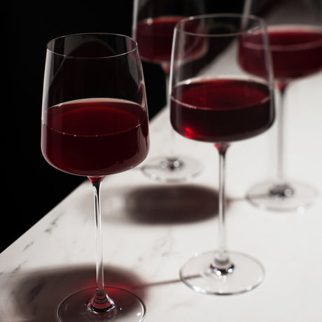 Reserve julien crystal bordeaux glasses viski®