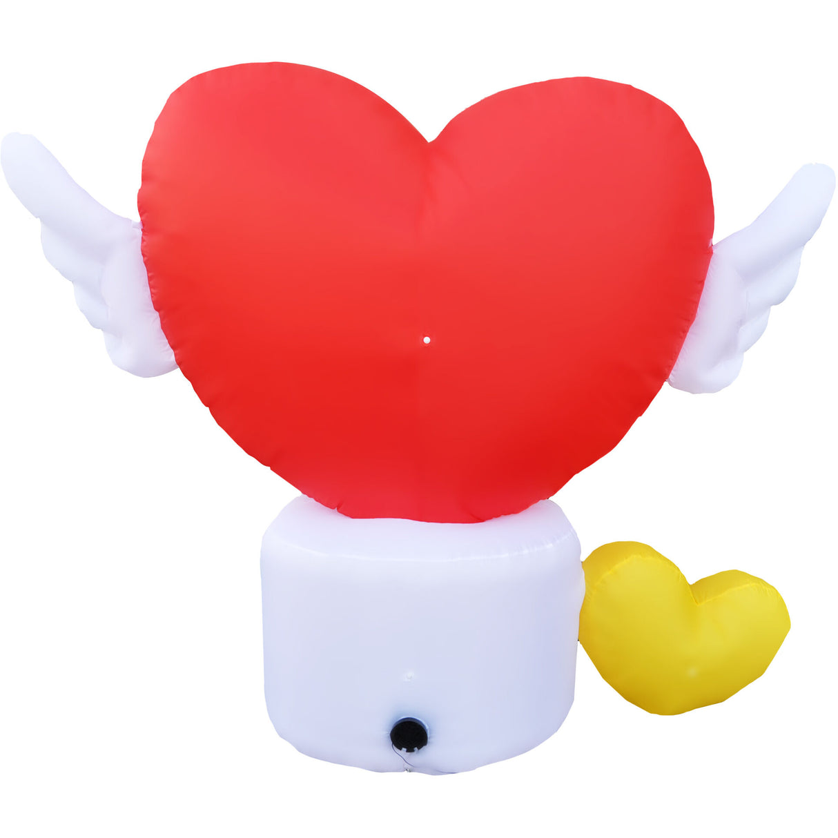 5-Ft. Light Up Valentine's Day Flying Hearts with Wings Inflatable