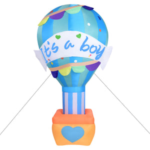 10-Ft. Tall It's a Boy Outdoor Blow-Up Inflatable with Lights and Storage Bag for Baby Shower Celebration Party