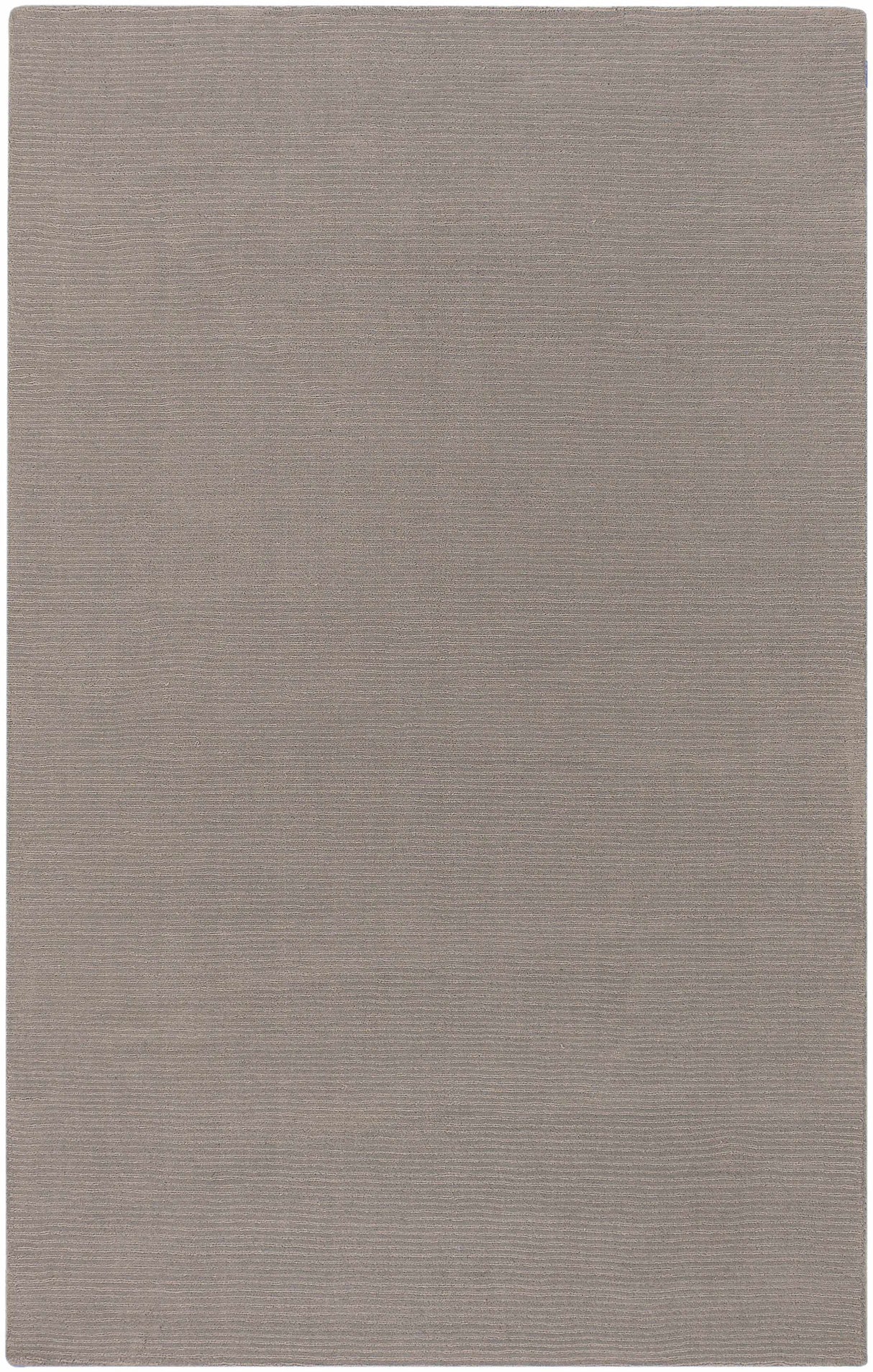 Brockton Solid Gray Wool Rug