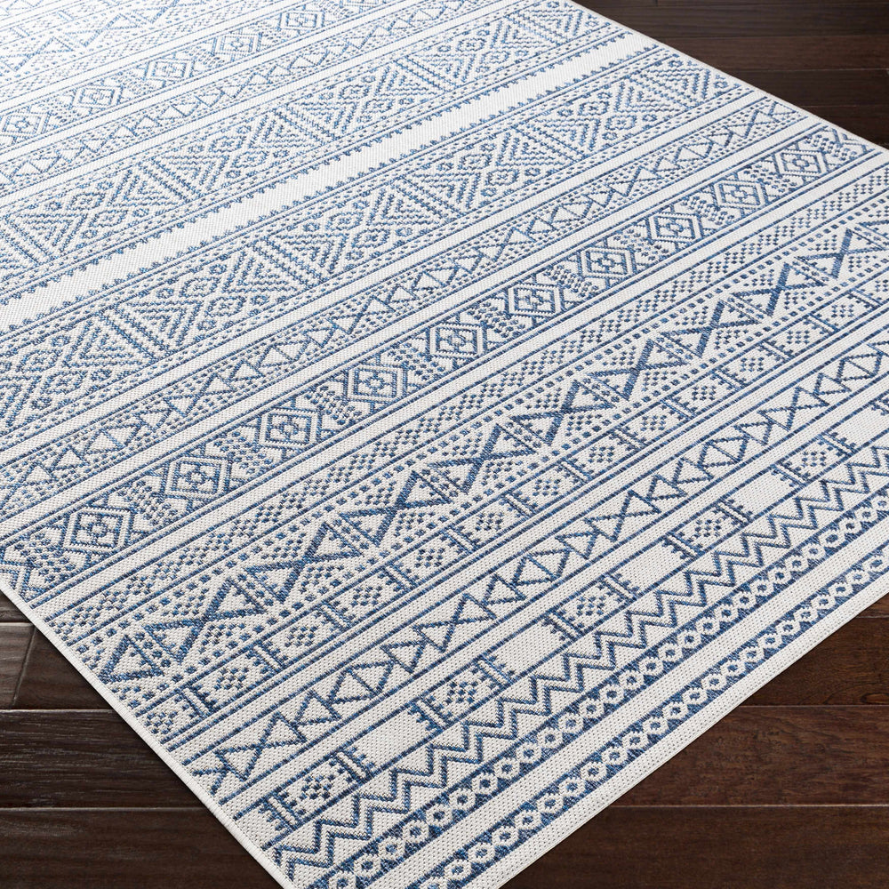 Freshwater White&Blue Rug - Clearance