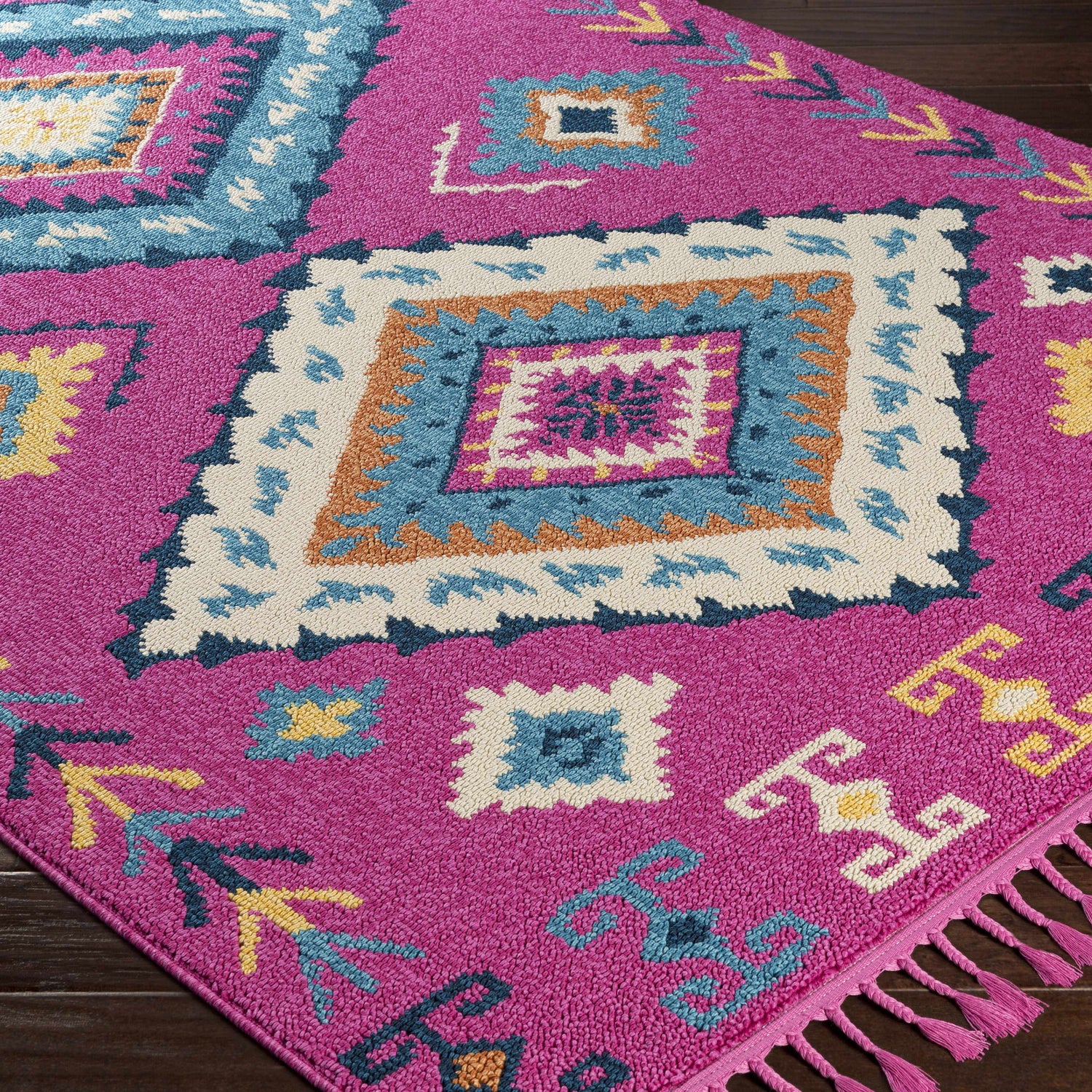 Franktown Magenta Carpet - Clearance