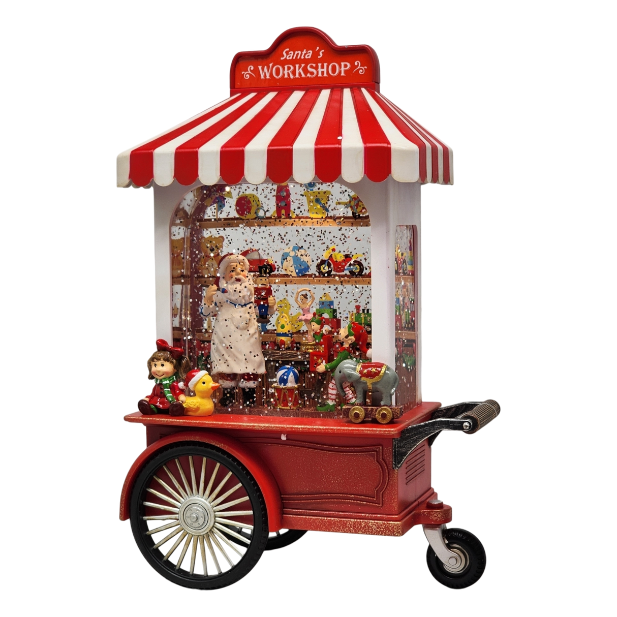 Lighted Water Globe - Santa's Workshop