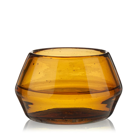Tequila-copita-glass-in-amber-viski®-Drinking-Glasses