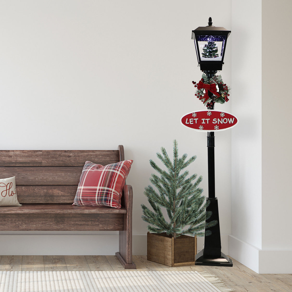71-in.-Musical-Snowy-Christmas-Street-Lamp-in-Black-Christmas-Decor
