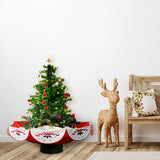 29-in. Musical Prelit Snowing Tree with Red Umbrella Base