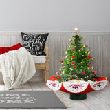29-in. Musical Prelit Snowing Tree with Red Umbrella Base