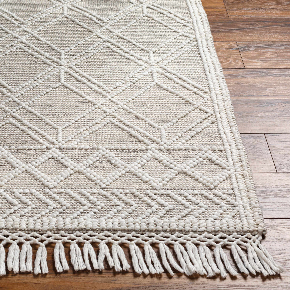 Kipp Cream Area Rug - Clearance