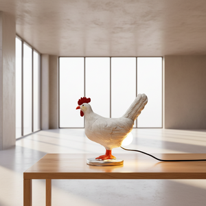 Chicken Table Lamp LED Novelty Night Light Easter Decorative Lamp
