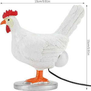 Chicken Table Lamp LED Novelty Night Light Easter Decorative Lamp