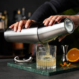 2-piece harrison shaker tin set in stainless steel viski®