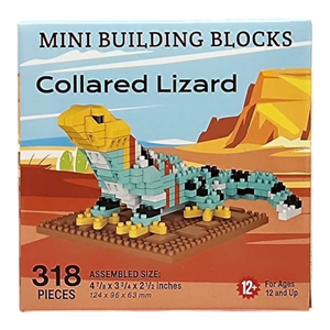 Mini Building Blocks - Collared Lizard
