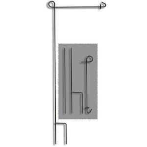 Three Piece Garden Stake - 40 Inch