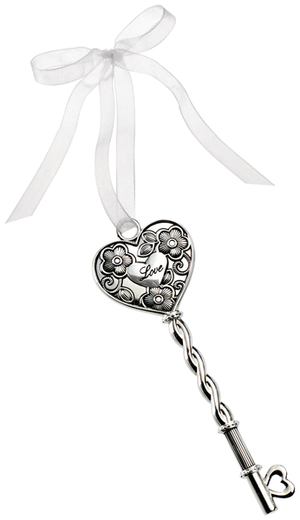 The Key To A Happy Marriage Ornament