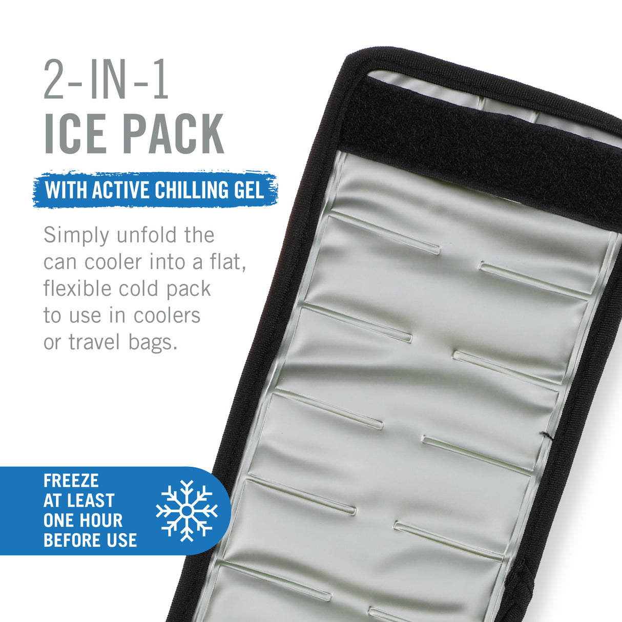 Insta-chill standard can sleeve in black by host®