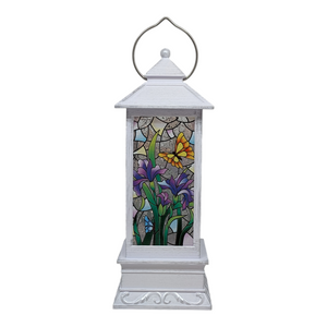 The Iris & Monarch Water Lantern