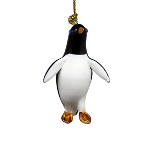 Egyptian Glass Penguin Ornament