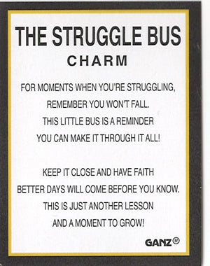 Struggle Bus Charm - A Reminder of Perseverance