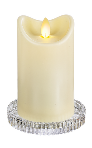 Glass Holder Plate - Pillar