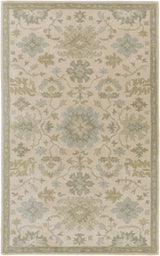 Hazen 1197 Hand Tufted Light Beige Wool Rug