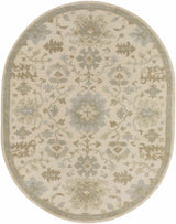 Hazen 1197 Hand Tufted Light Beige Wool Rug
