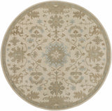 Hazen 1197 Hand Tufted Light Beige Wool Rug