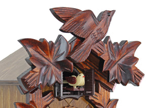 Traditional Vine Leaves - HerrZeit by Adolf Herr Cuckoo Clock