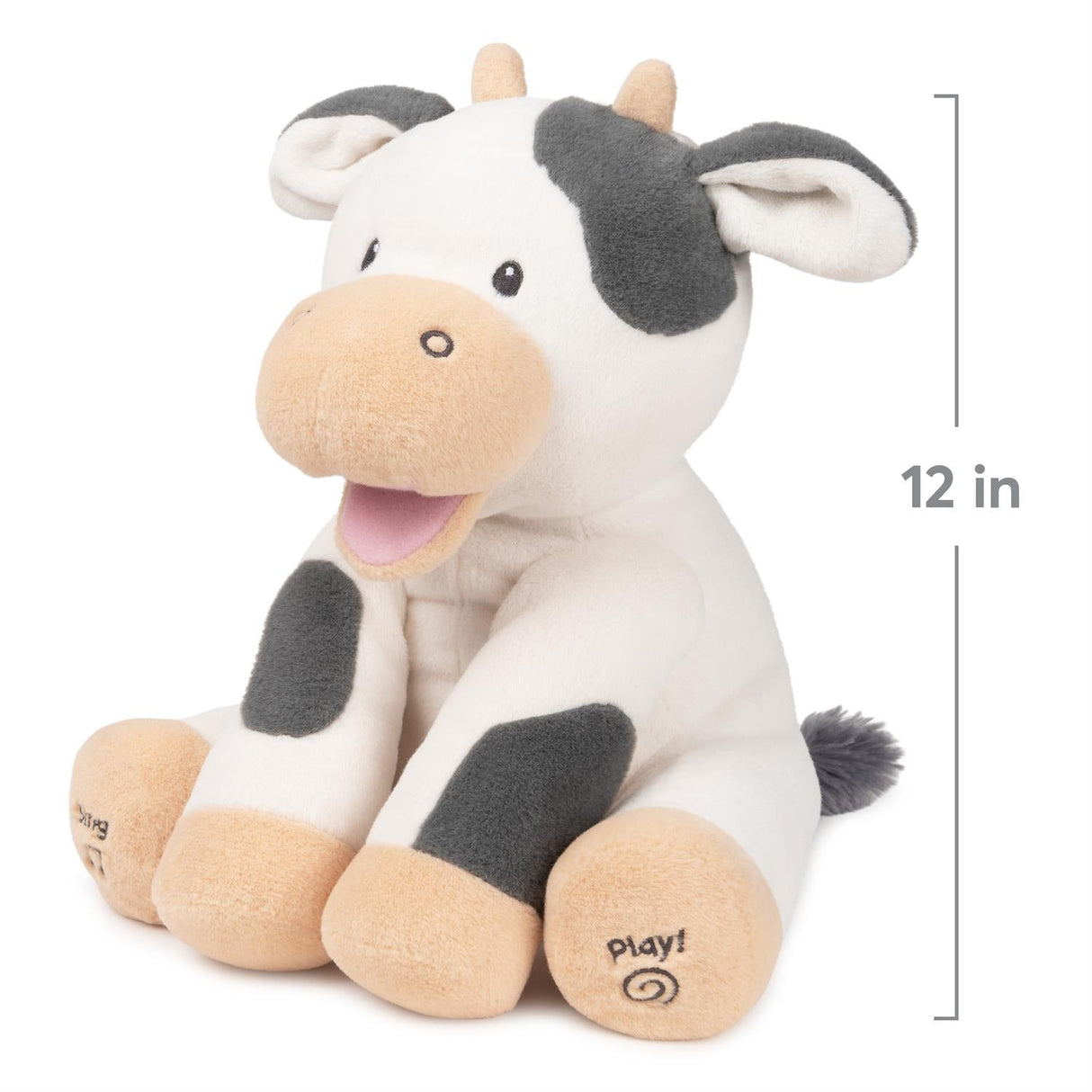 Animated Buttermilk Cow