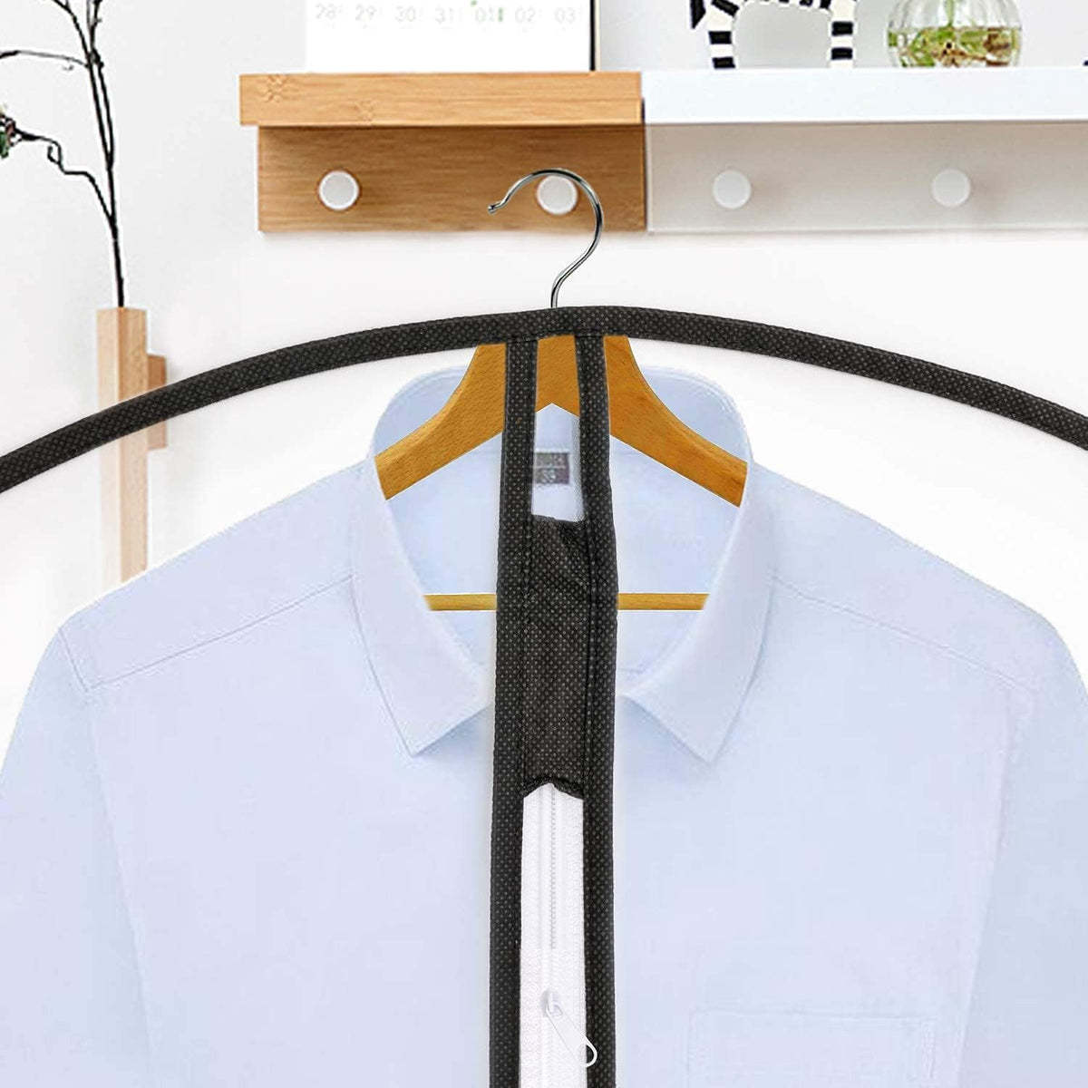 4-Pack Extra Long Garment Bags 180cm Dress Cover