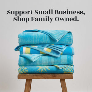 Cotton Velour Beach Towels 2-Pack - Maui Collection
