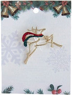 Enamel Finish Pin - Reindeer