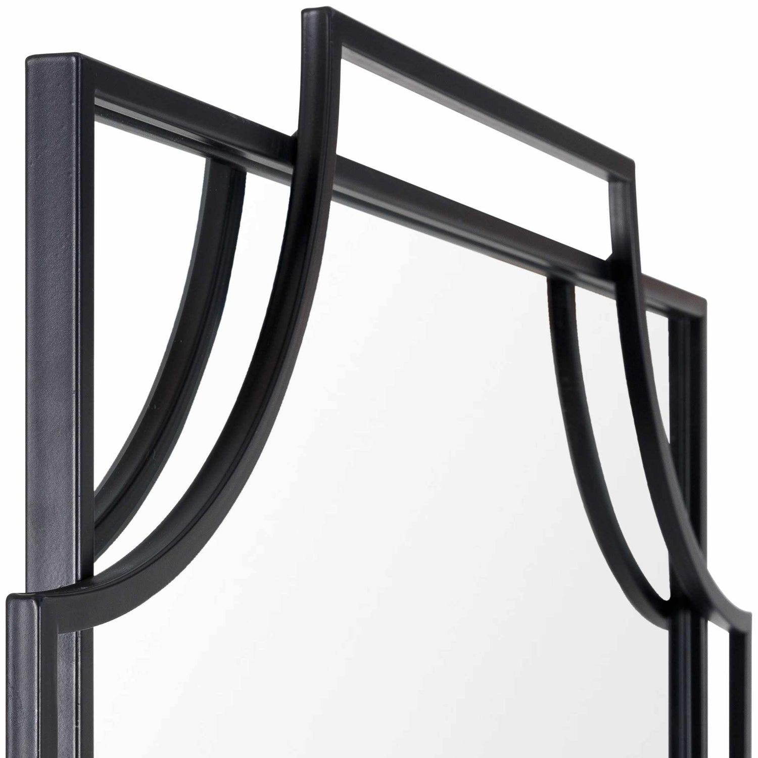 Golasecca Black Frame Mirror