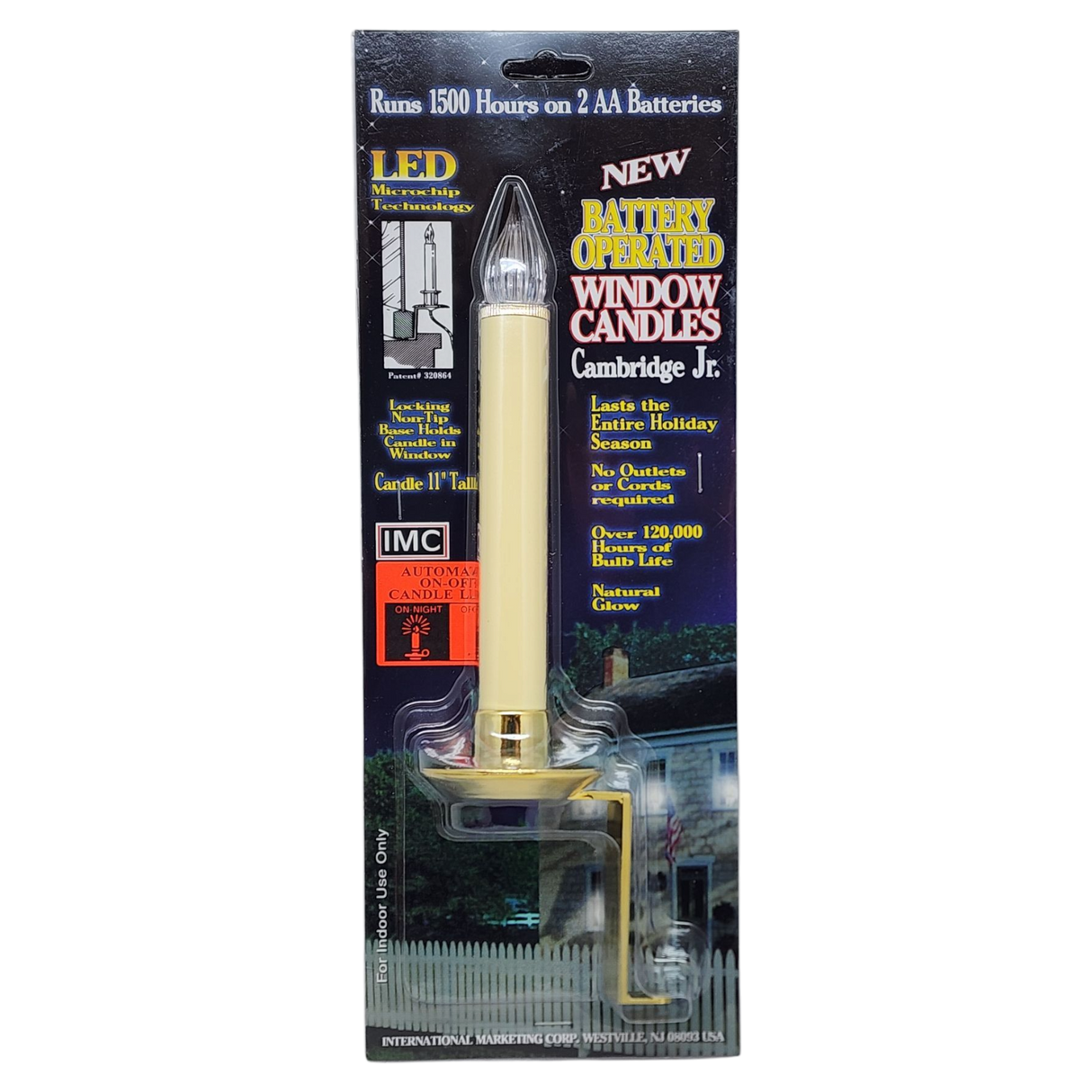 Cambridge Jr Sensor 11" LED Lamp - Brass Color