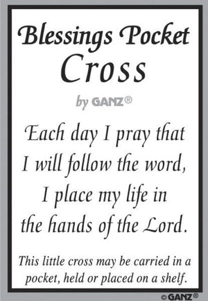 Blessings Pocket Cross Charm -