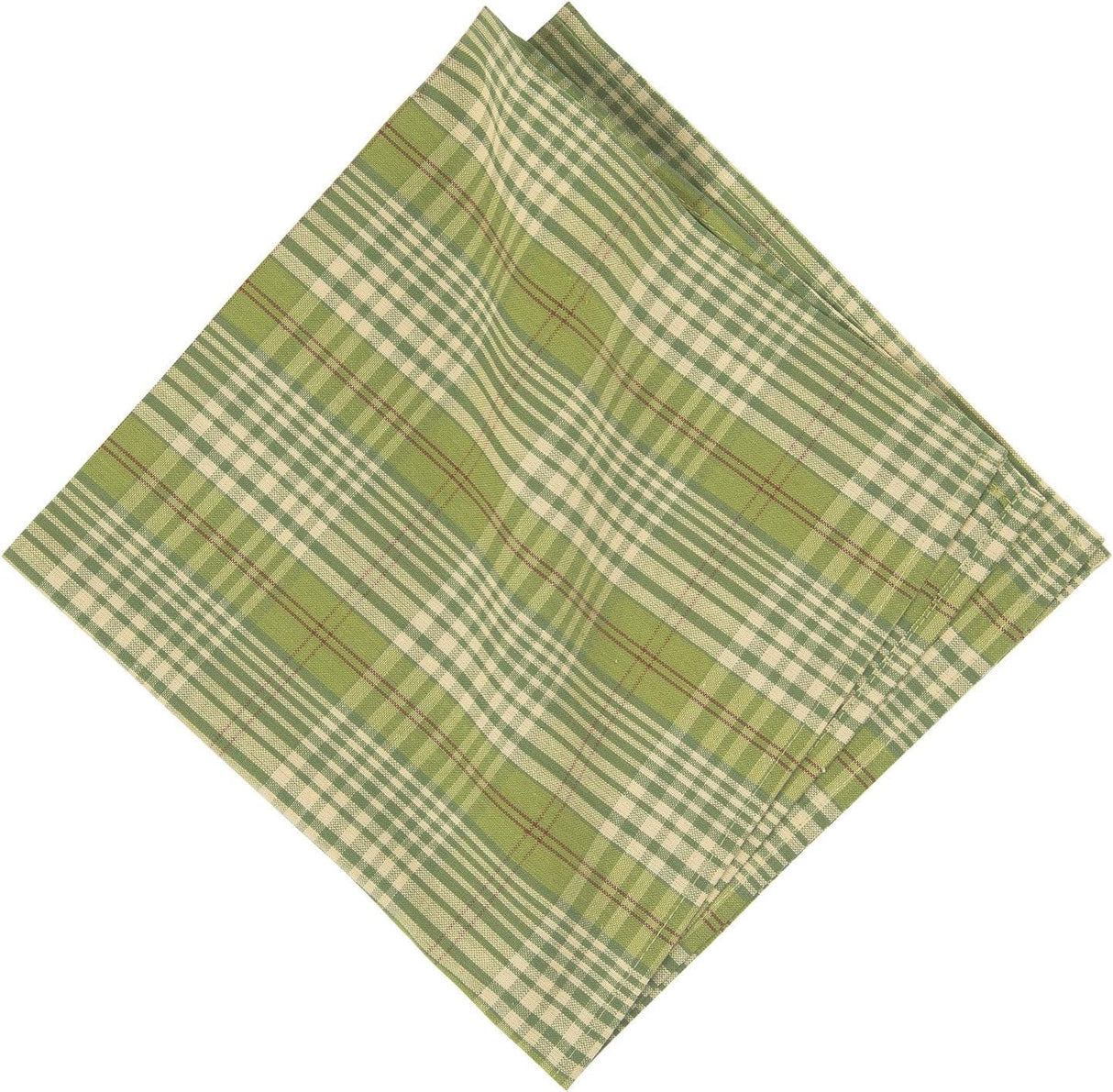 April Cornell Holly Checks Napkin