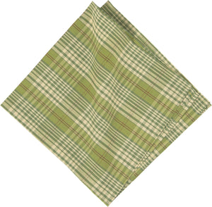 April Cornell Holly Checks Napkin