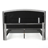 Button Tufted Wingback Bed