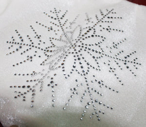 20 Inch Sequin Snowflake Stocking