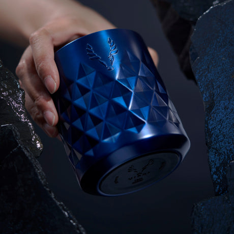 Paragon stainless steel rocks tumbler in blue viski®