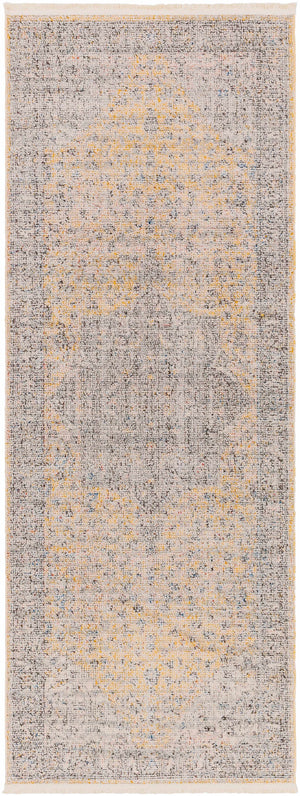 Misa Mustard & Gray Area Rug - Clearance