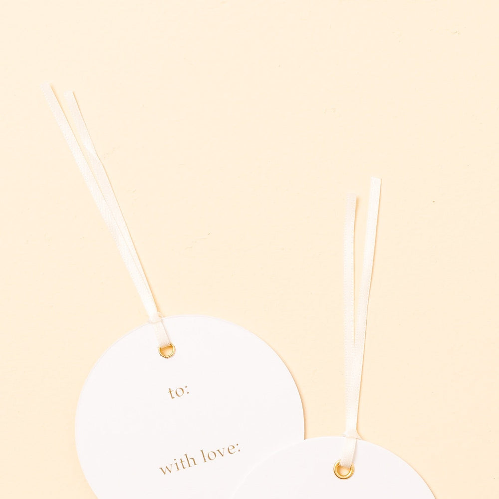 Letterpress Gift Tags