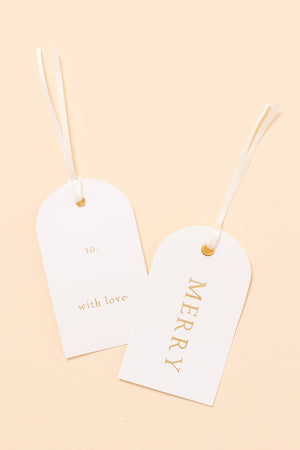 Letterpress Gift Tags