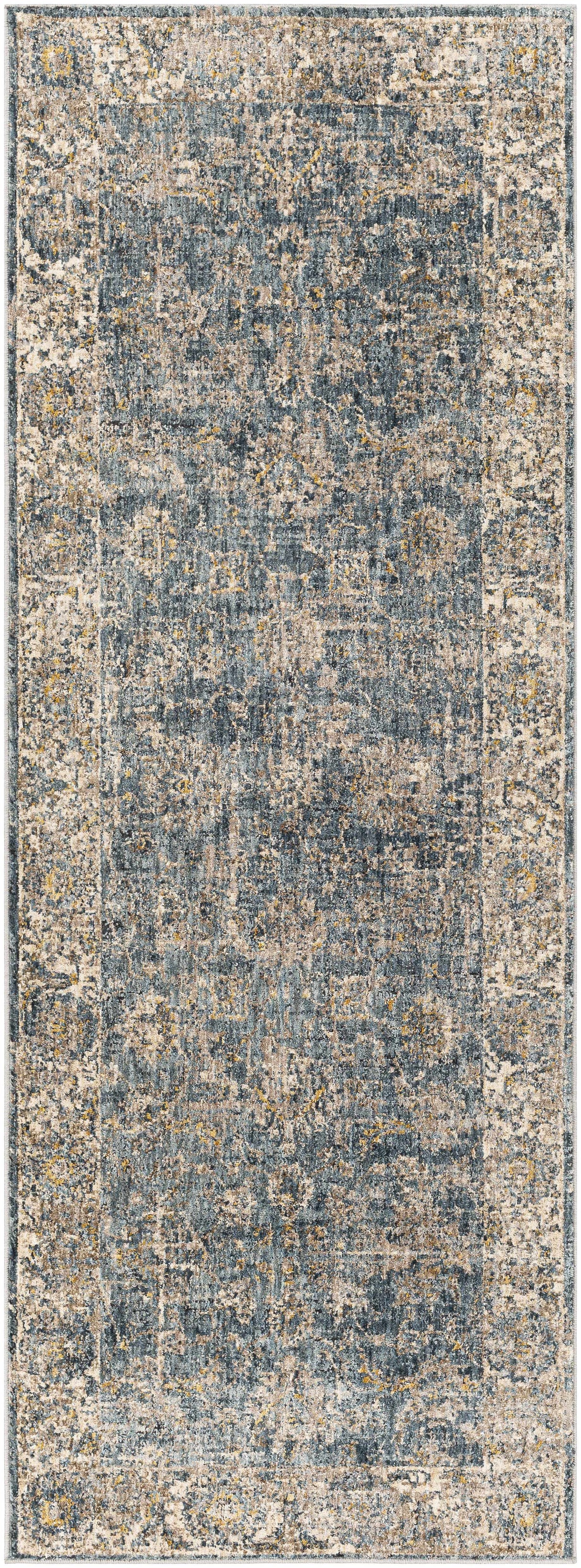 Gimli Oriental Blue Area Rug