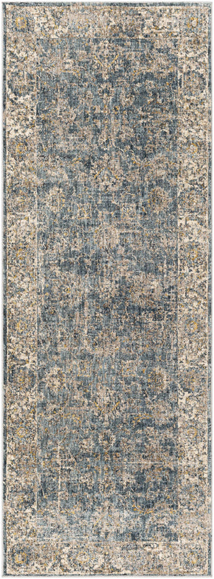 Gimli Oriental Blue Area Rug