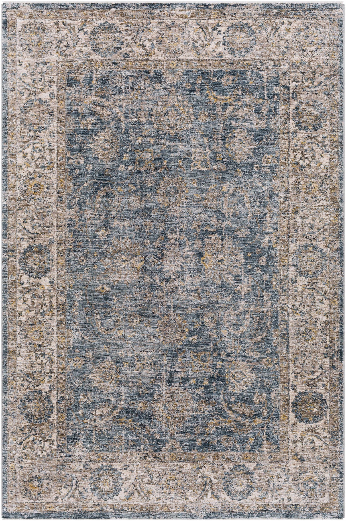 Gimli Oriental Blue Area Rug