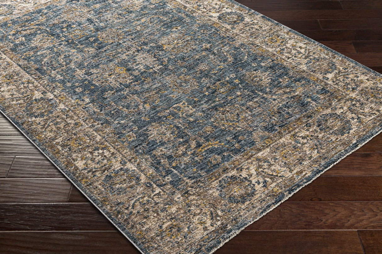 Gimli Oriental Blue Area Rug