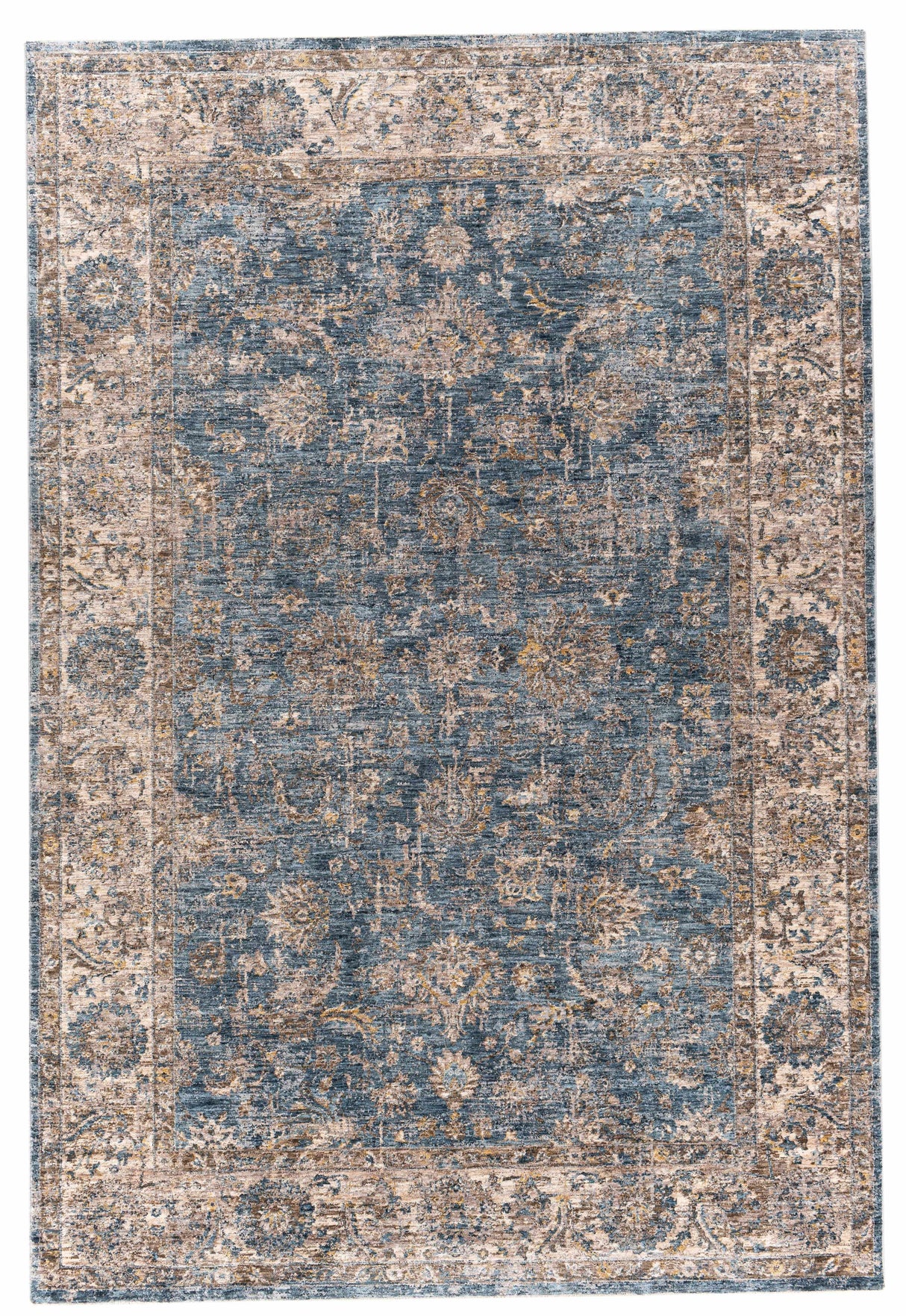 Gimli Oriental Blue Area Rug