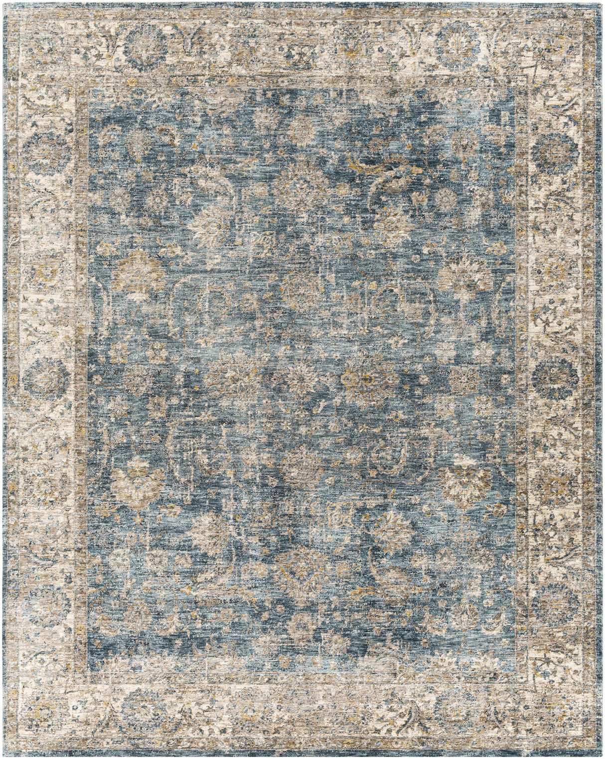 Gimli Oriental Blue Area Rug