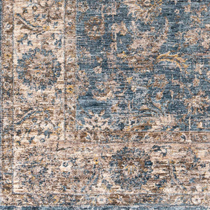 Gimli Oriental Blue Area Rug
