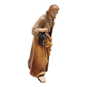 Holy Family - Hand Carved in Wood - 10cm (4 inch)